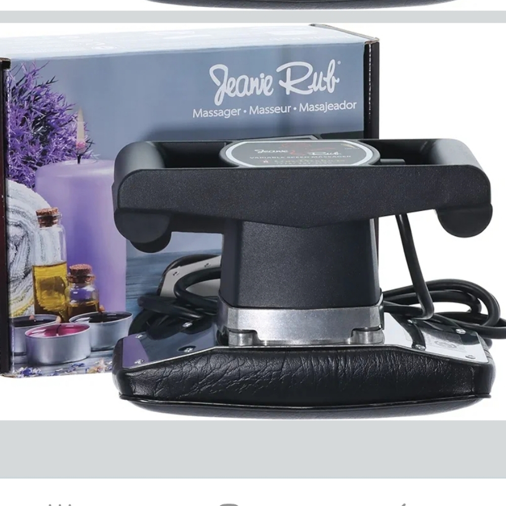Jeanie Rub Deep Tissue Back & Shoulder Massager for Pain Relief, Body Massager